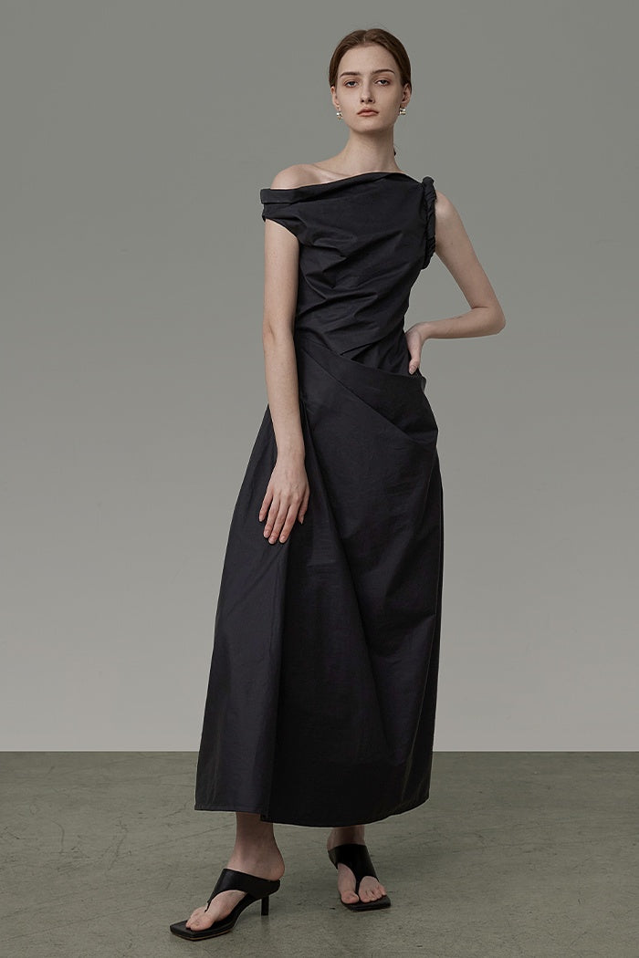 Unspoken French Elegance Sleeveless Dress