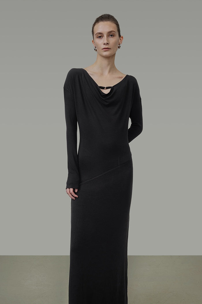 Timeless Elegance Knit Maxi Dress