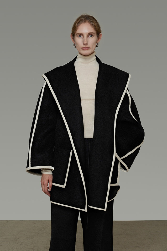 Timeless Luxe Reversible Wool Coat