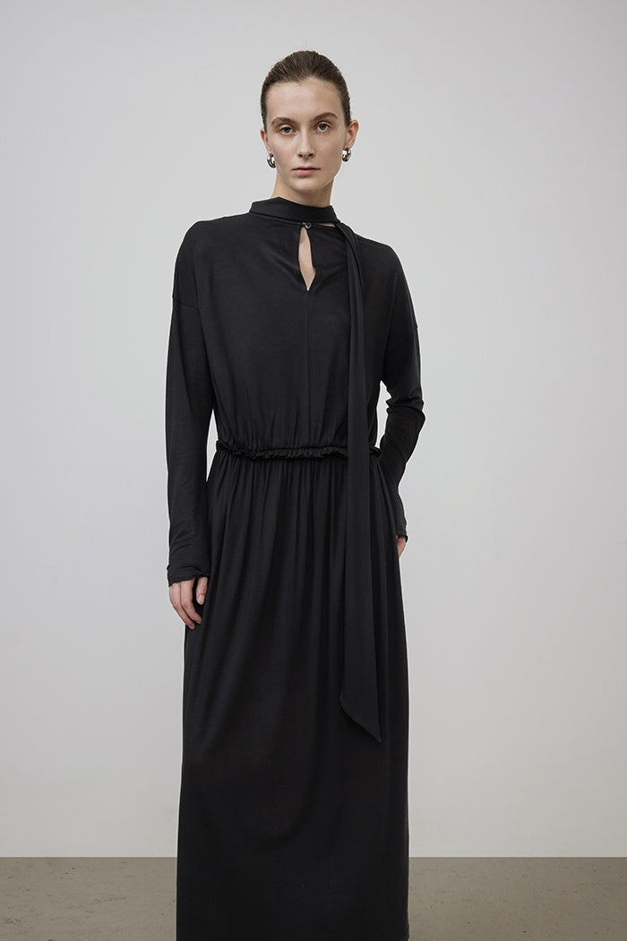 Chic Asymmetric Double-Wear Dress