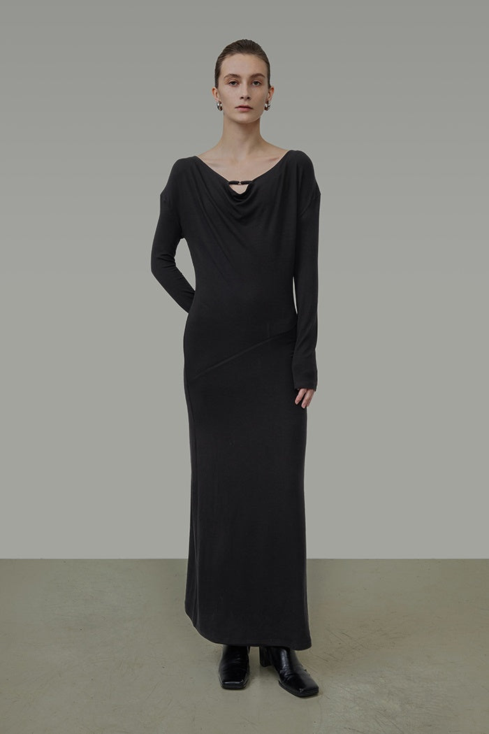 Timeless Elegance Knit Maxi Dress