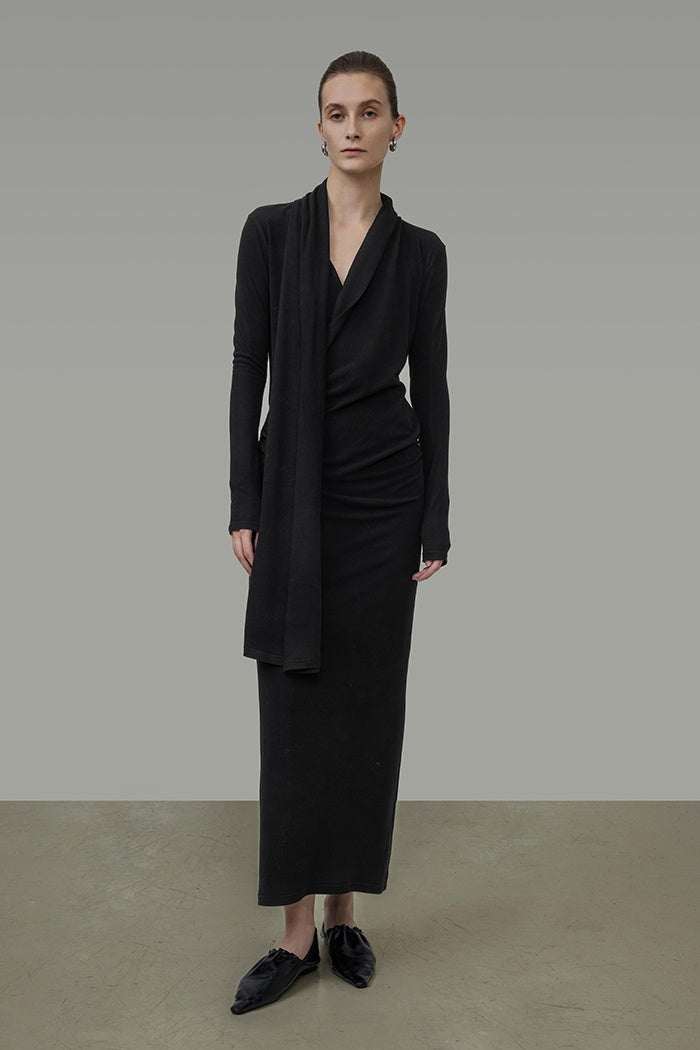 Effortless Parisian Knit Dress