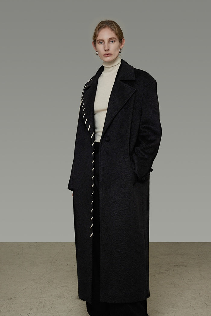 Silent Statement Wool Coat