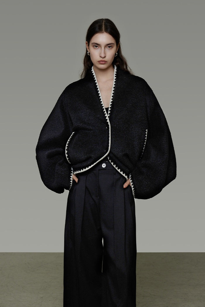 Understated Elegance Wool Coat