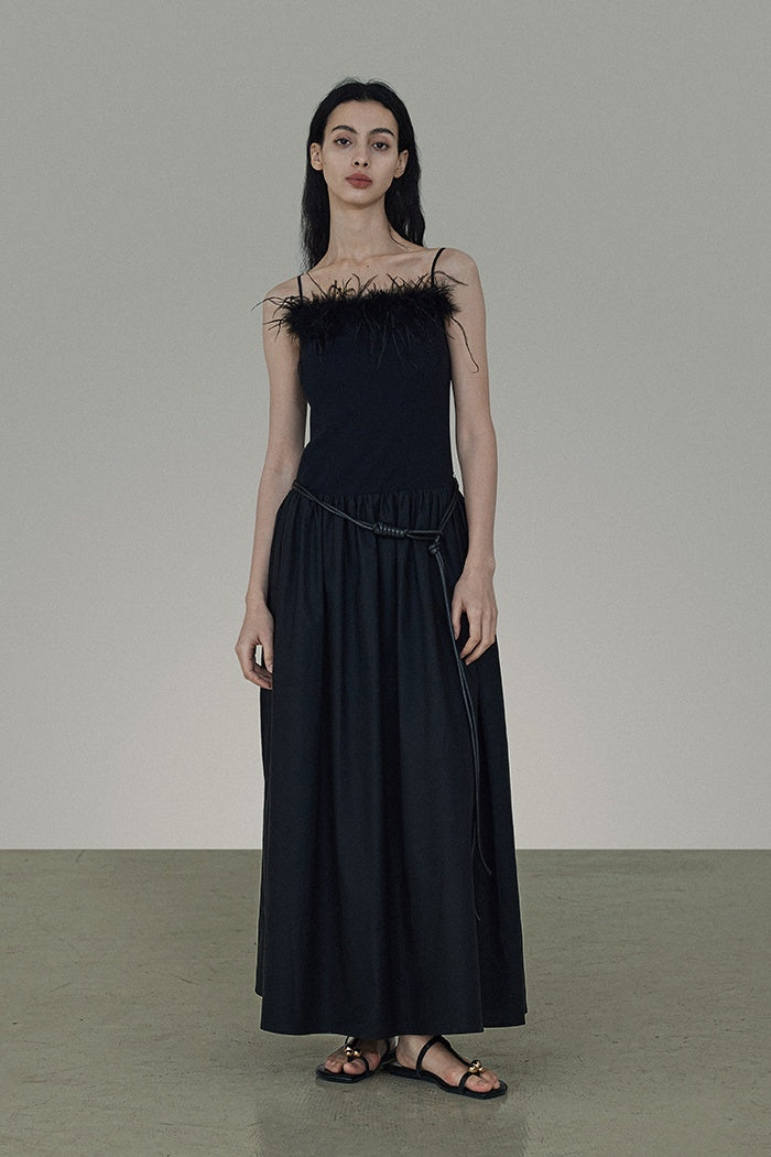 Unspoken Elegance A-Line Midi Dress