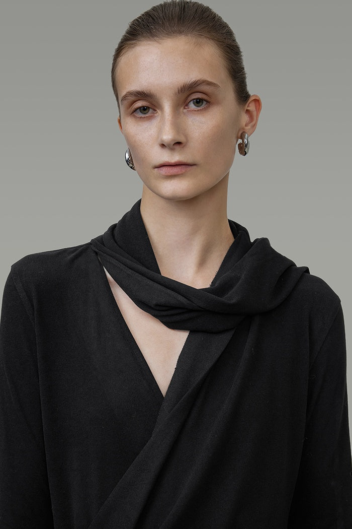 Effortless Parisian Knit Dress