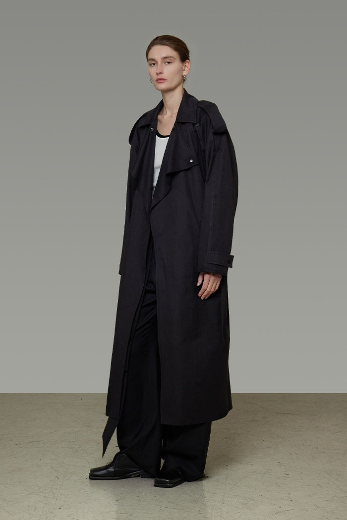 Silent Statement Trench Coat