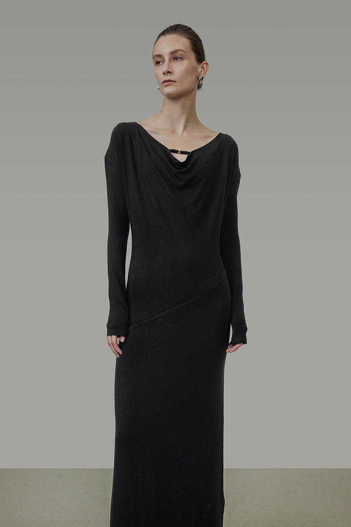 Timeless Elegance Knit Maxi Dress