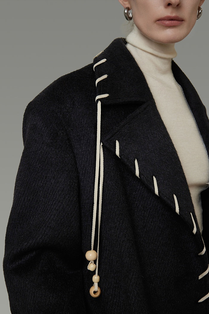 Silent Statement Wool Coat