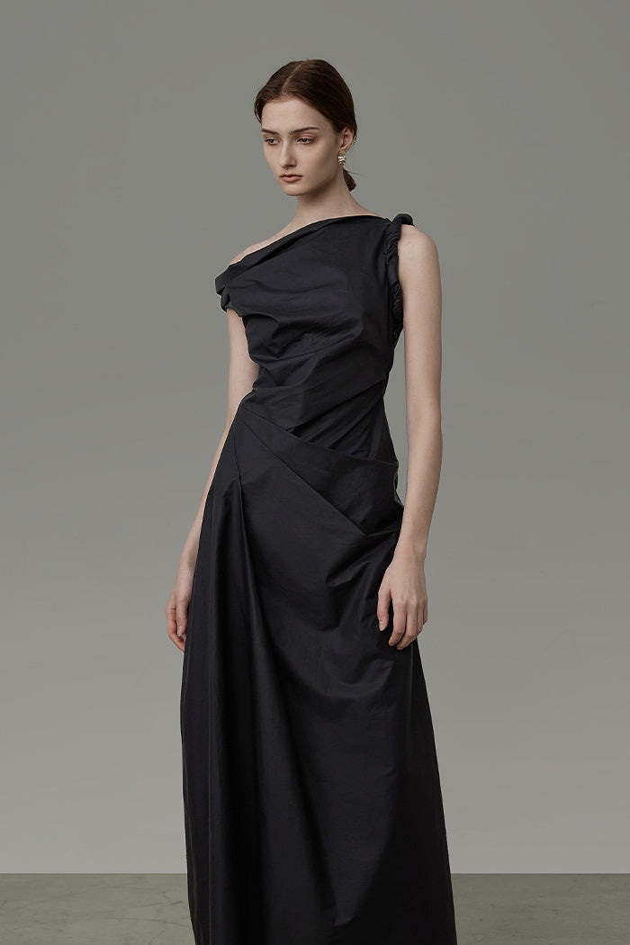 Unspoken French Elegance Sleeveless Dress