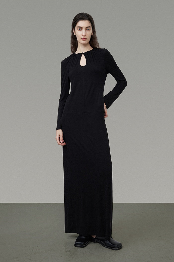 Effortless Chic Drop-Waist Maxi Dress
