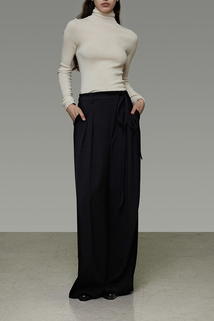 Chic Fluid Wide-Leg Trousers