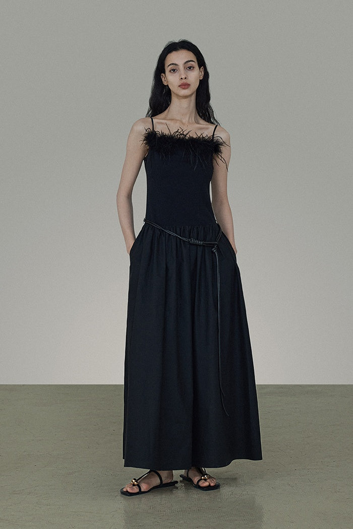 Unspoken Elegance A-Line Midi Dress