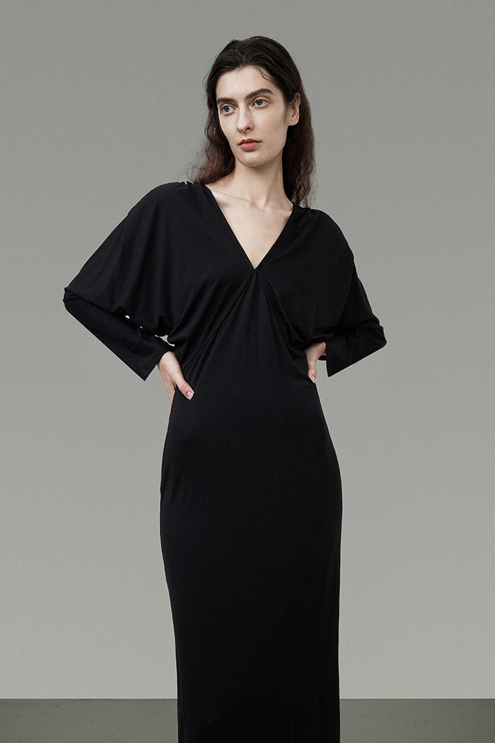 Quiet Luxury Knit Maxi Dress