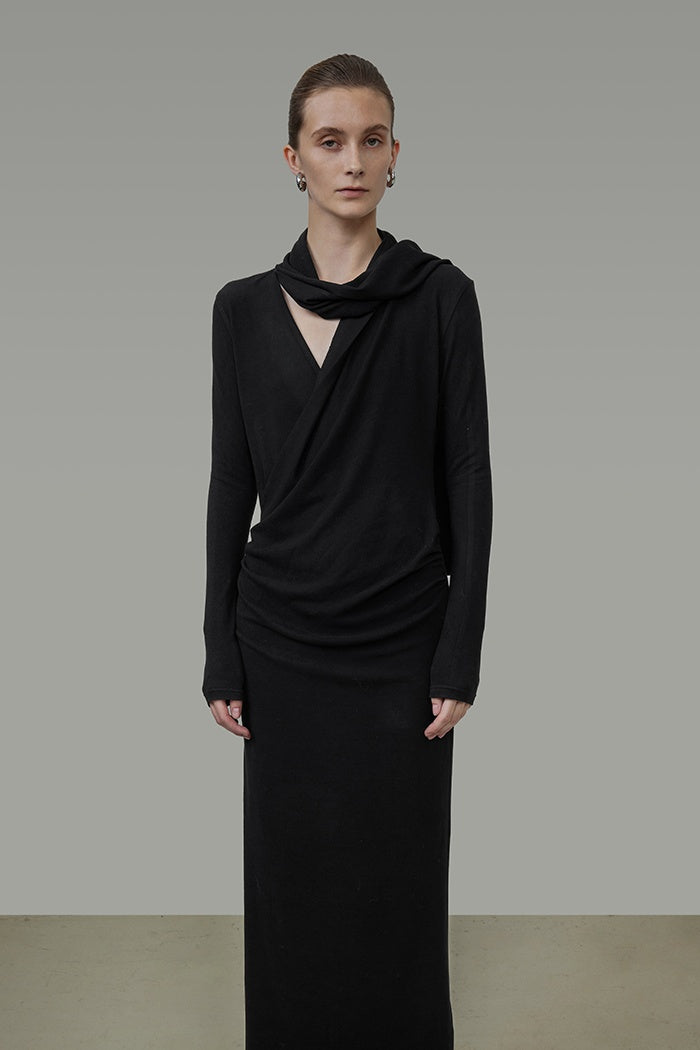 Effortless Parisian Knit Dress