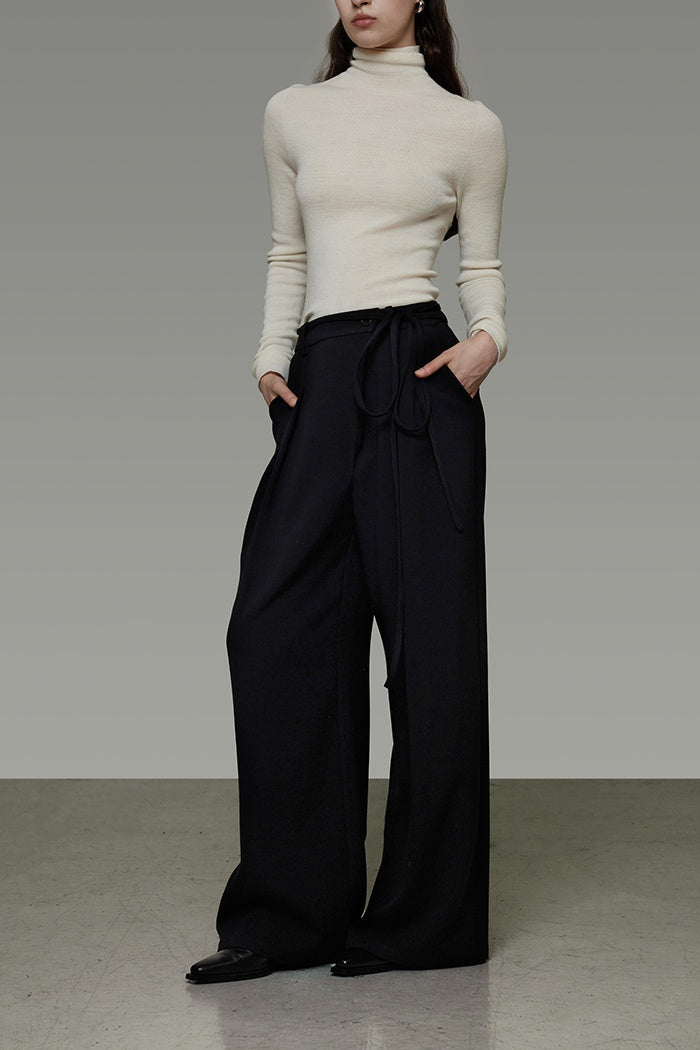 Chic Fluid Wide-Leg Trousers