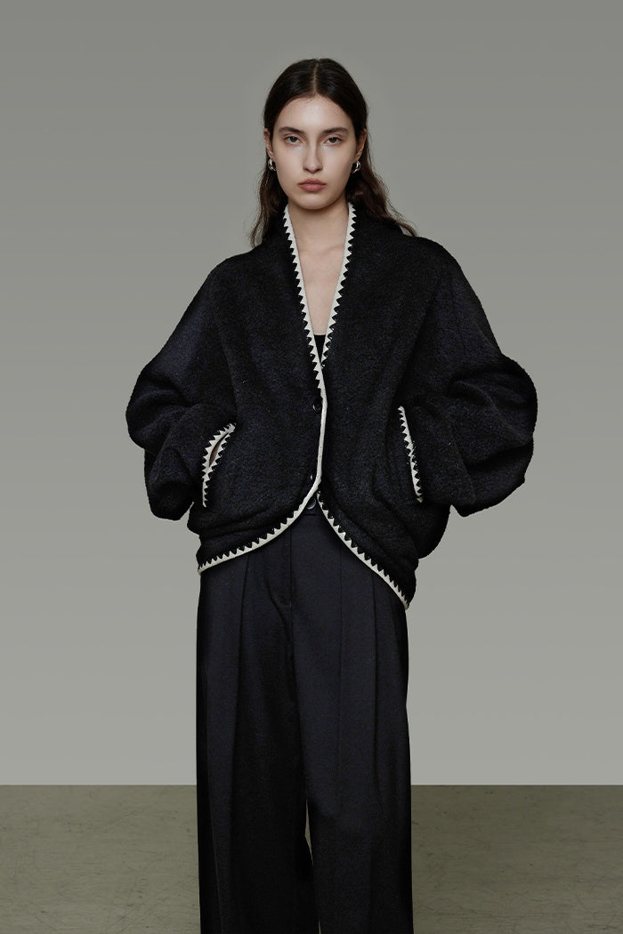 Understated Elegance Wool Coat