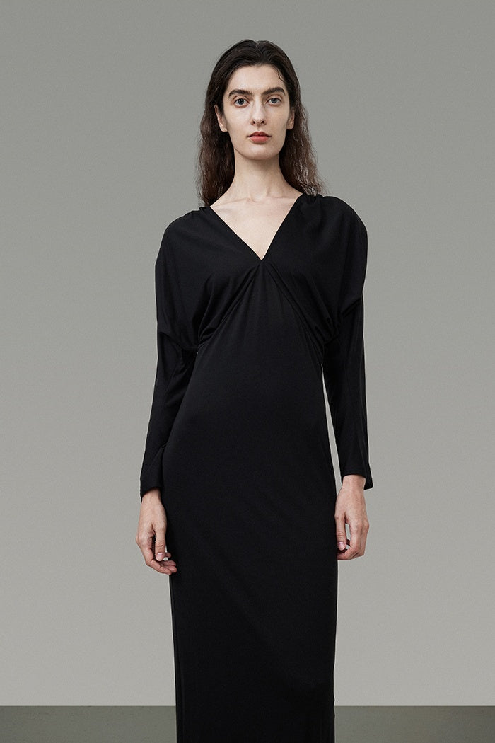 Quiet Luxury Knit Maxi Dress