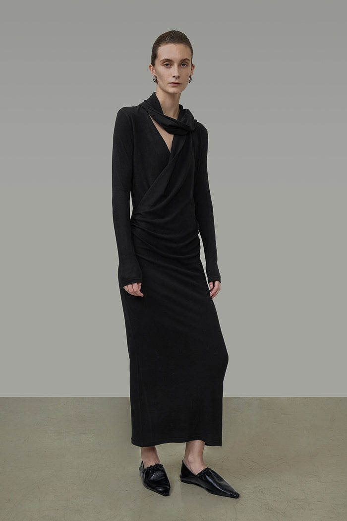 Effortless Parisian Knit Dress