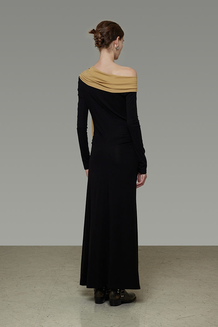 Asymmetric Knit Dress - Modern Muse