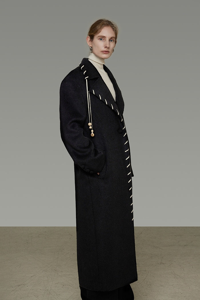 Silent Statement Wool Coat