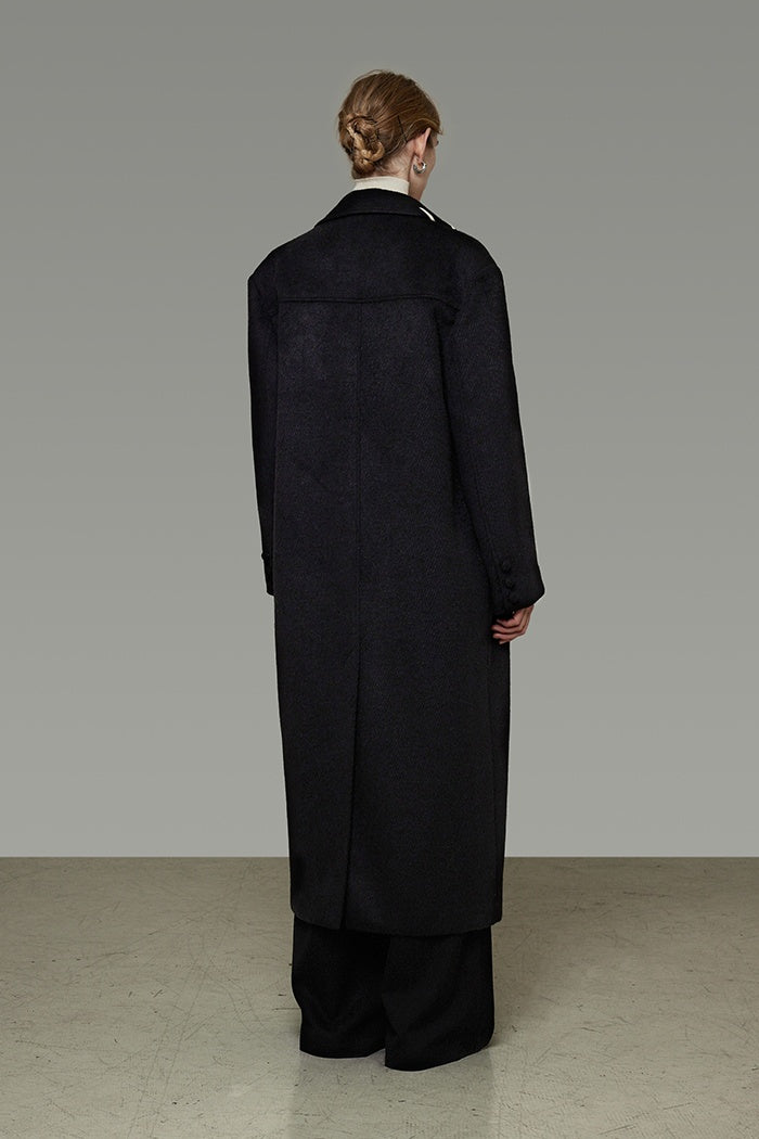 Silent Statement Wool Coat