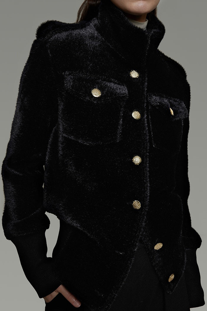 Tailored Short Wool Coat