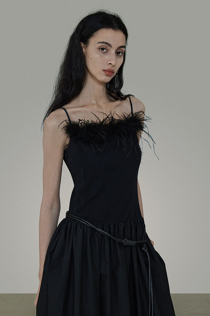 Unspoken Elegance A-Line Midi Dress