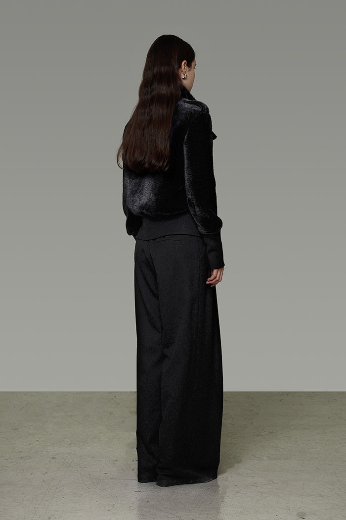 Tailored Short Wool Coat