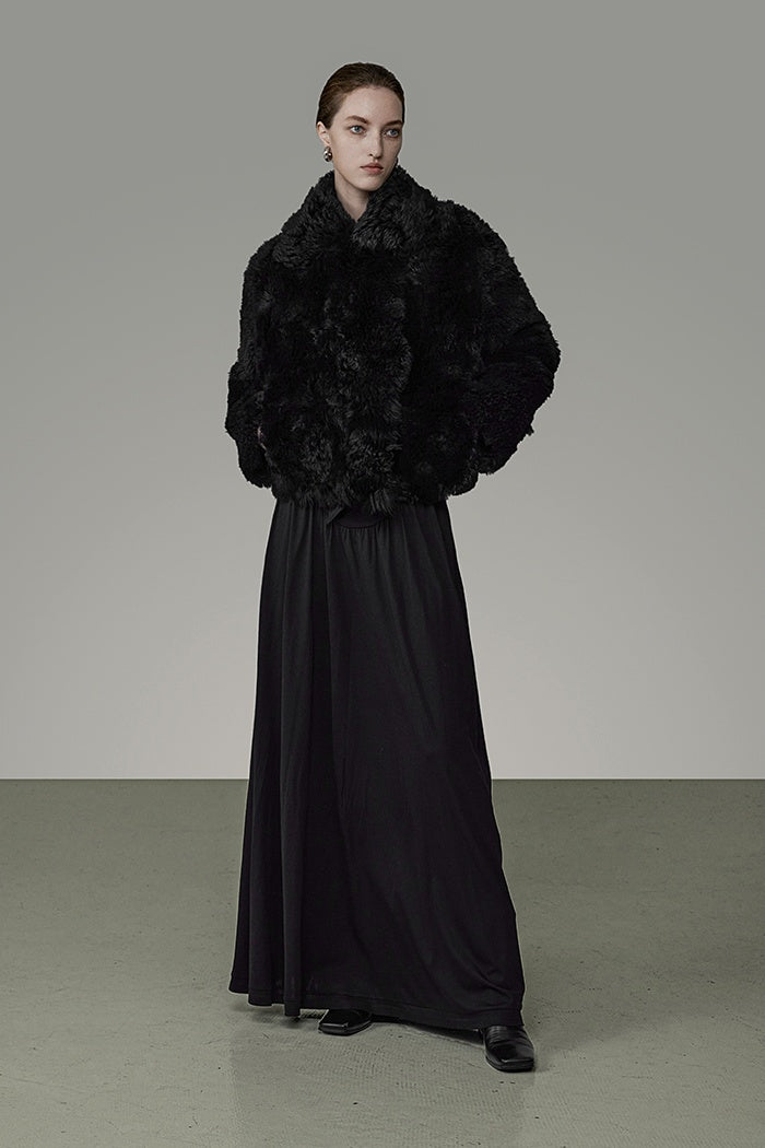 Chic Statement Shearling Moto Jacket