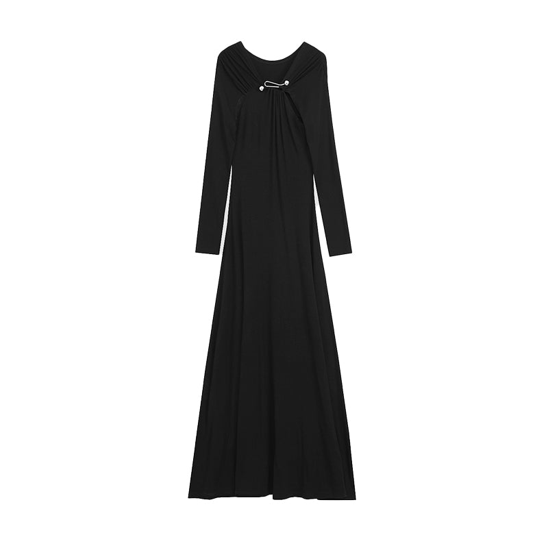 Understated Chic Drape Dress