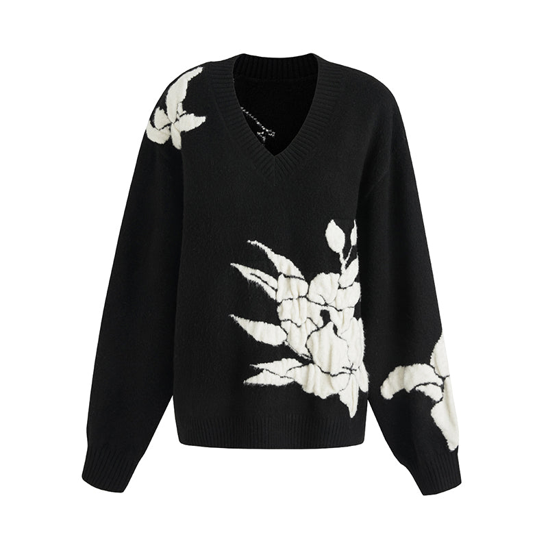 Understated Elegance V-Neck Knit