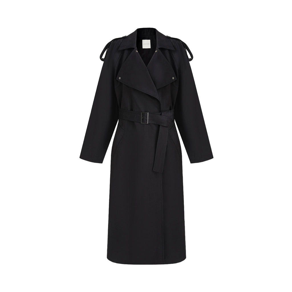 Silent Statement Trench Coat