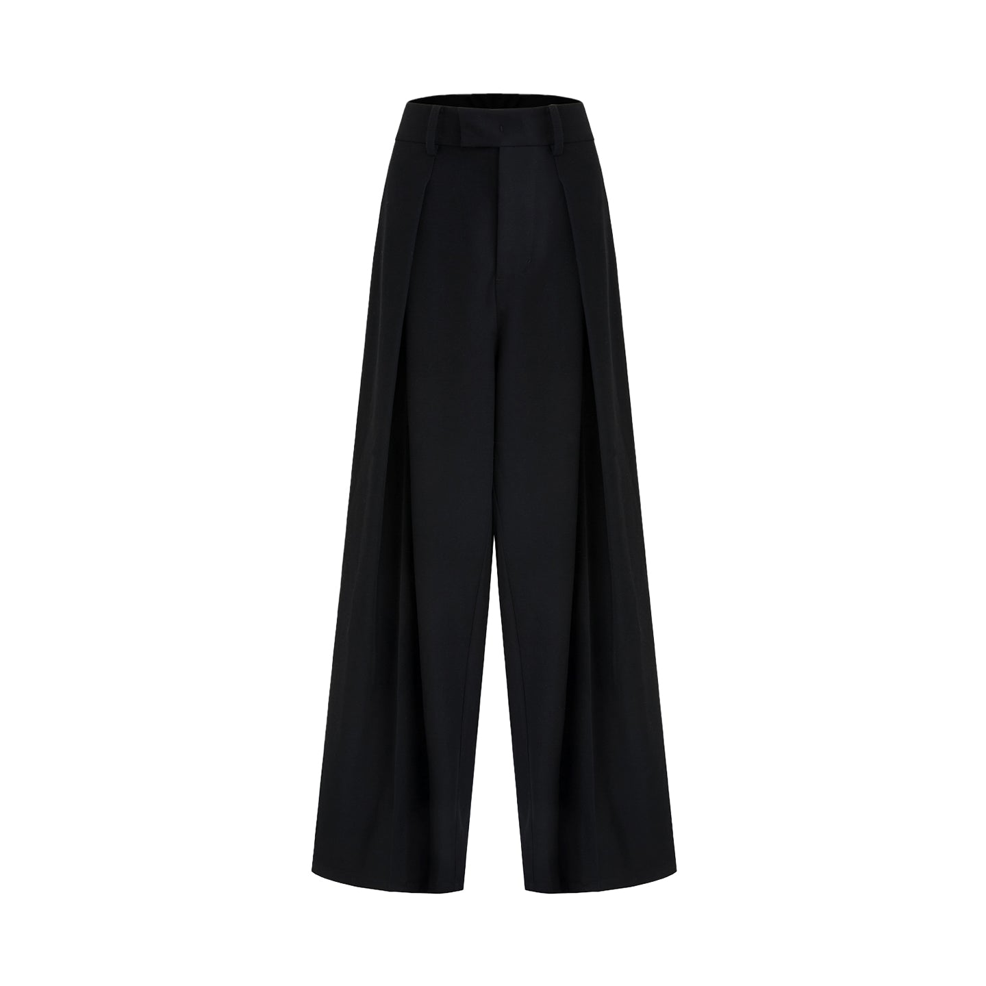Timeless Drape Wide-Leg Trousers