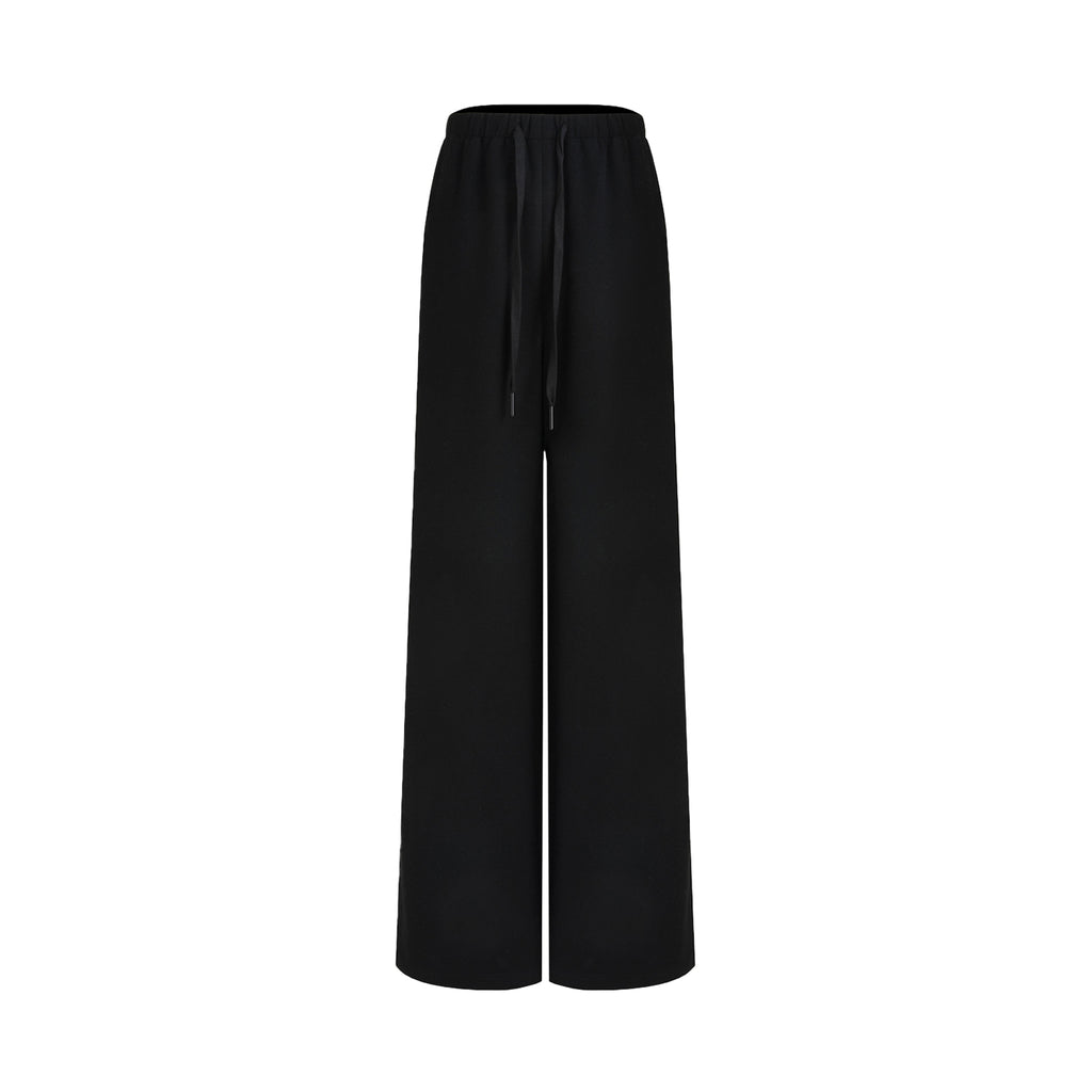 Effortless Tailored Wide-Leg Trousers