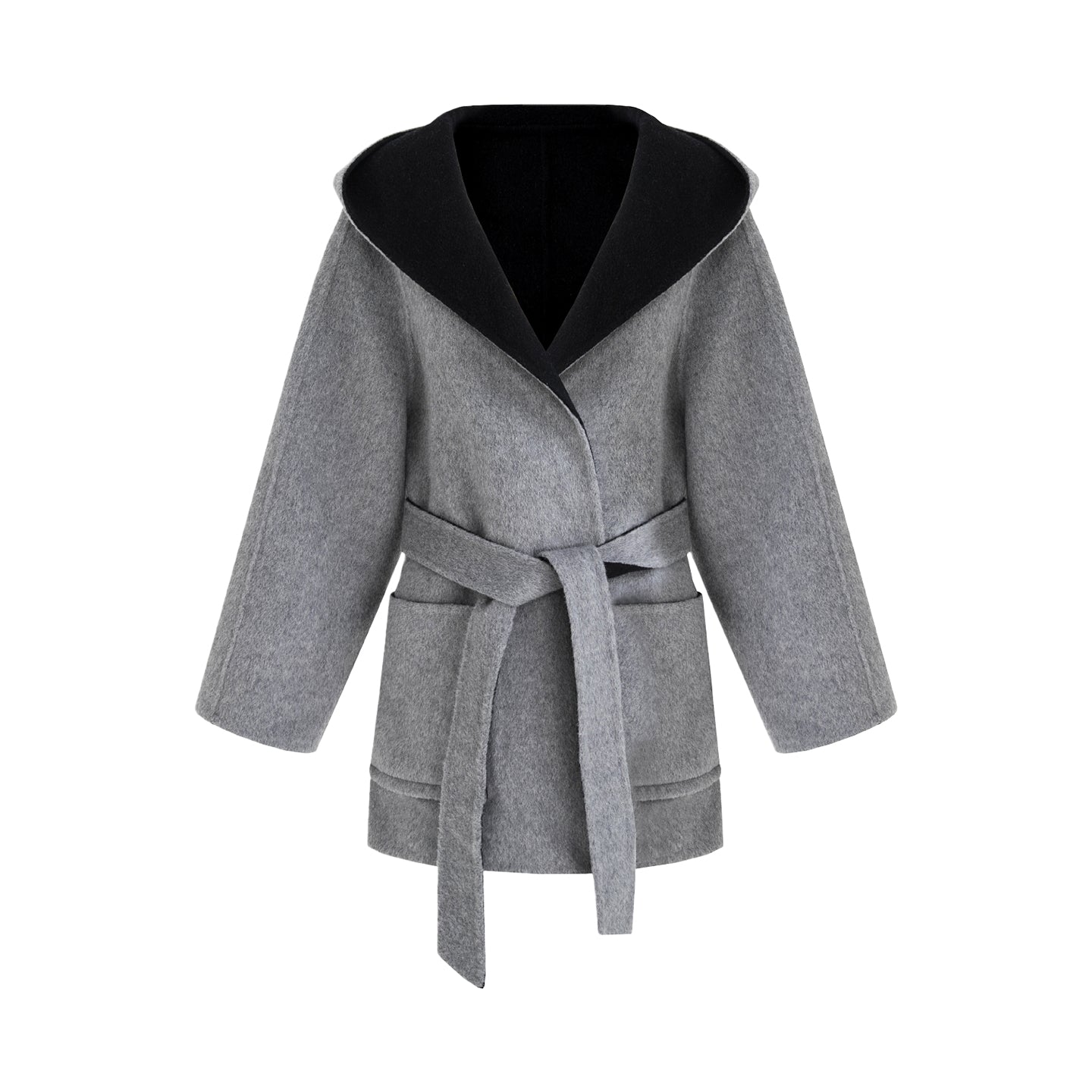 Urban Luxe Reversible Wool Coat