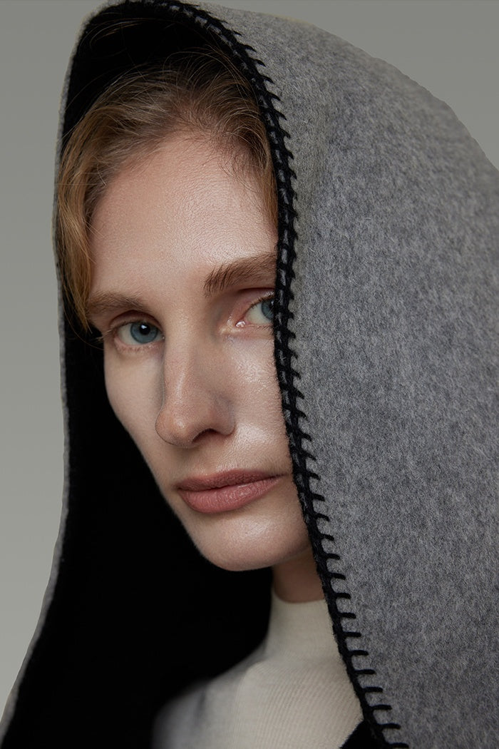 Urban Luxe Reversible Wool Coat