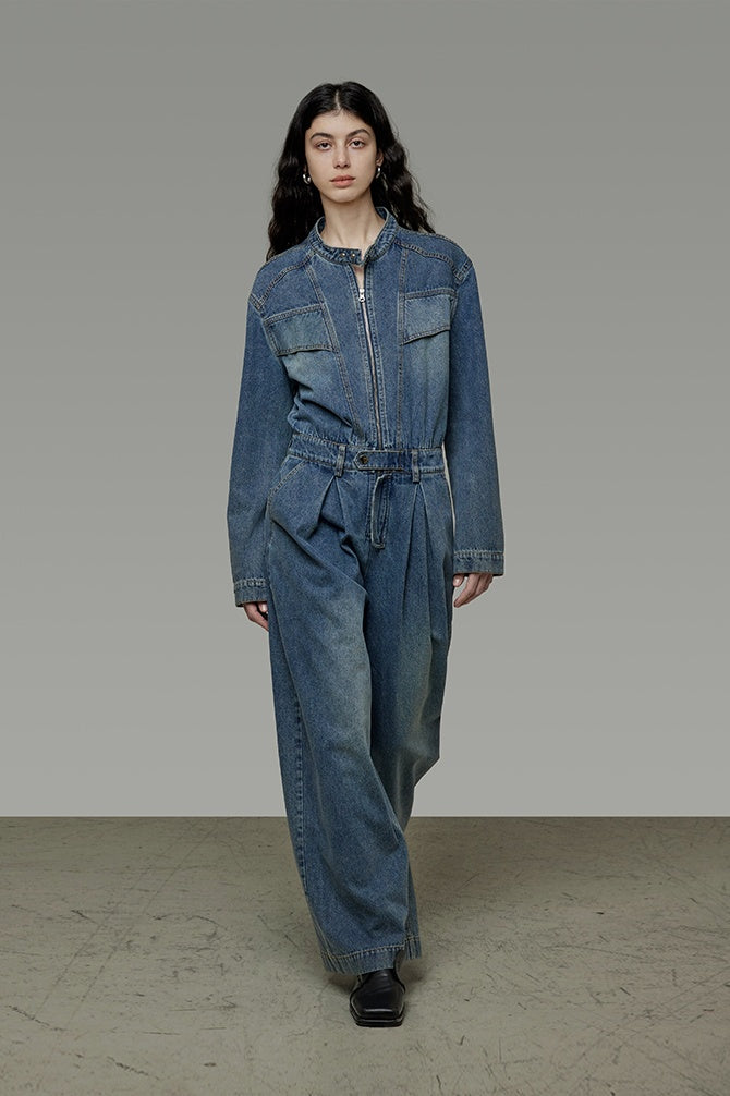 Deconstructed Vintage Jumpsuit