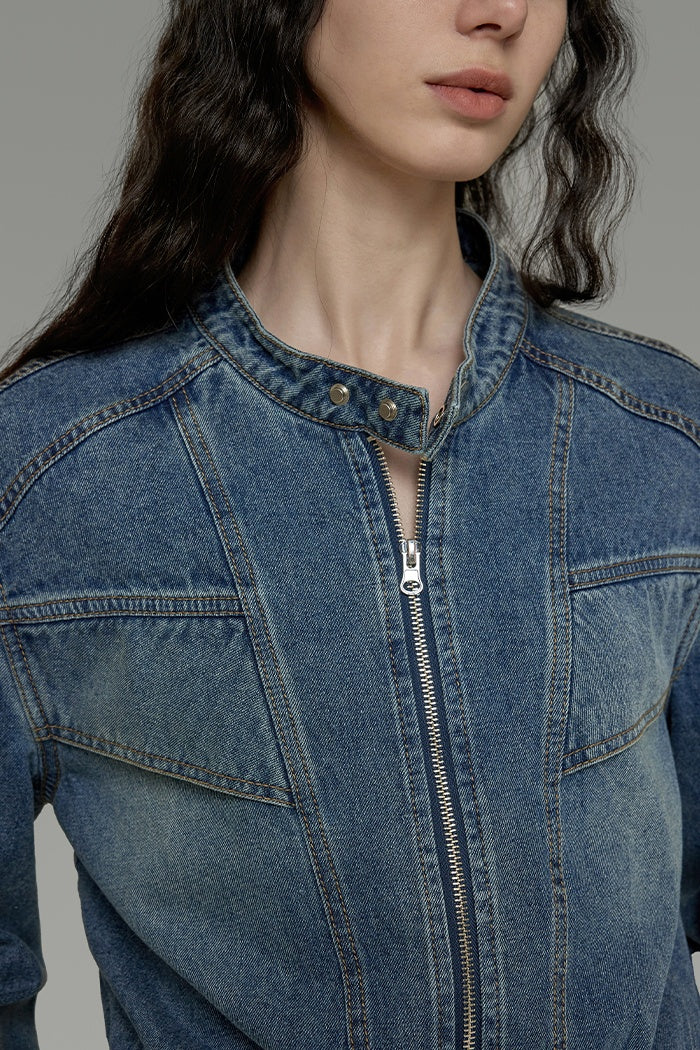 Deconstructed Vintage Jumpsuit