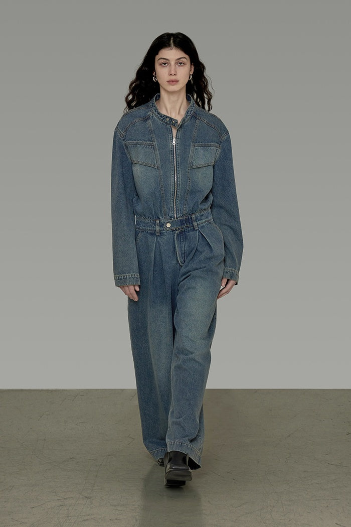 Deconstructed Vintage Jumpsuit