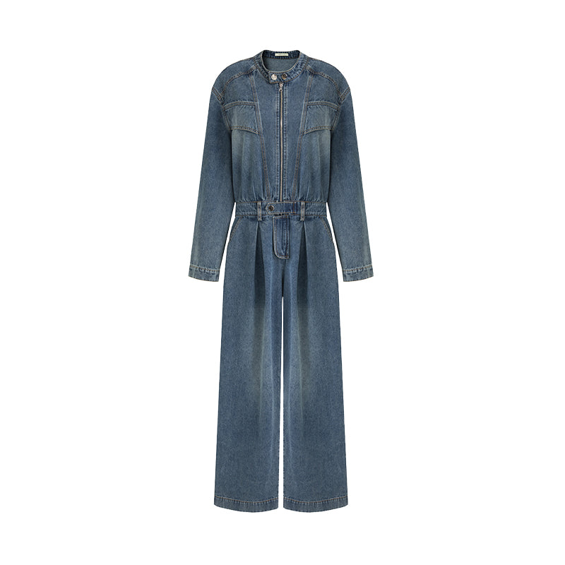 Deconstructed Vintage Jumpsuit