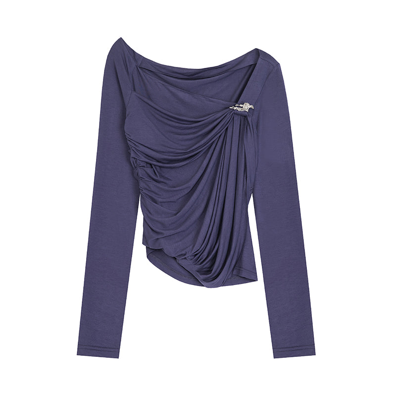 Sculpted Drape Knit Set