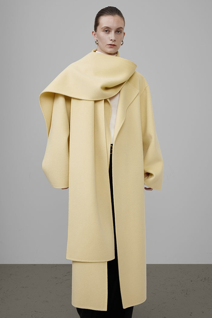 Lux Wool Wrap Coat
