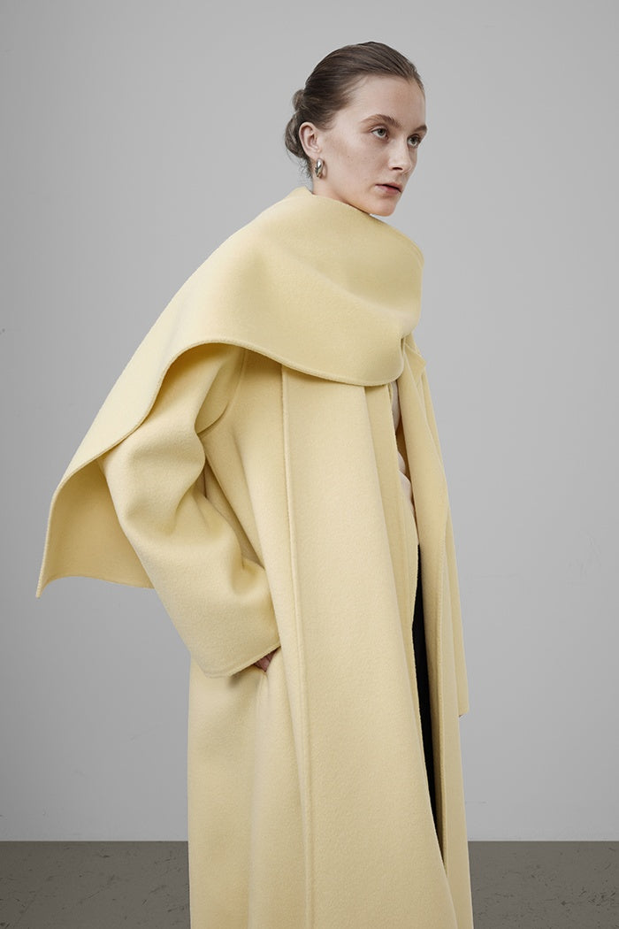 Lux Wool Wrap Coat