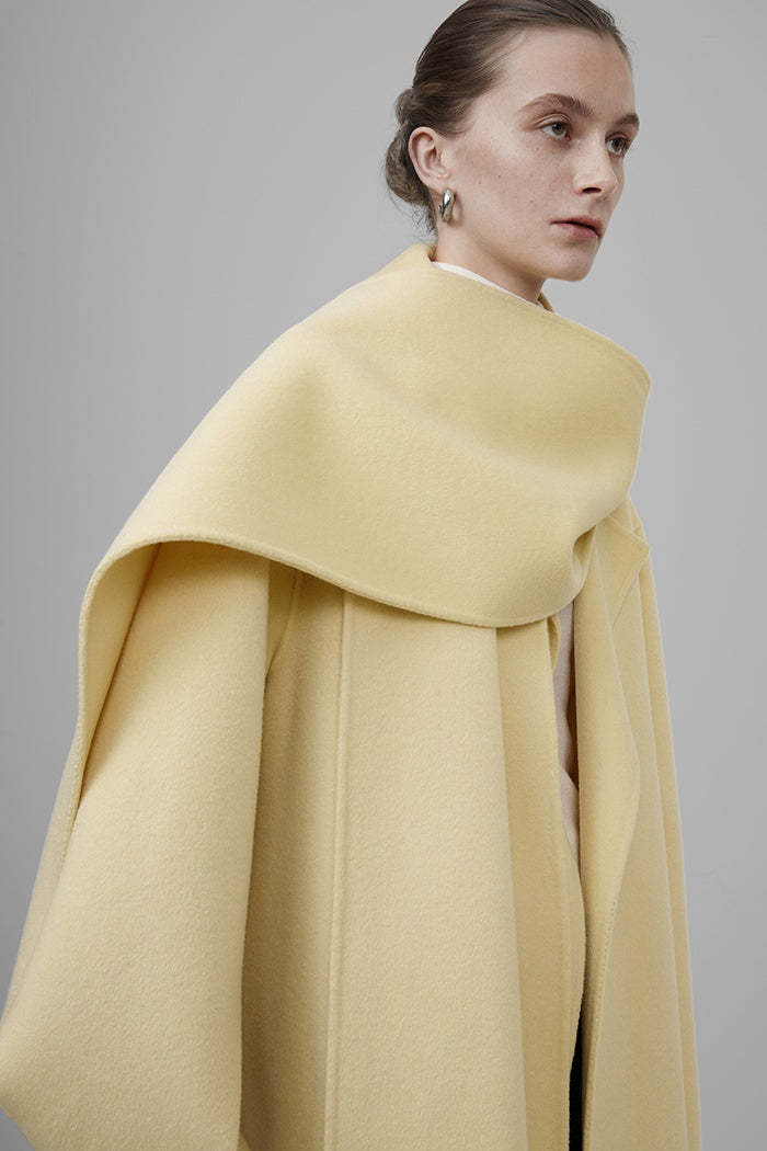 Lux Wool Wrap Coat