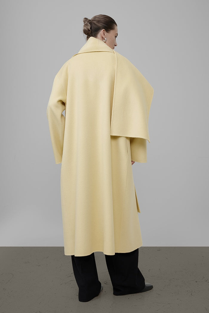 Lux Wool Wrap Coat