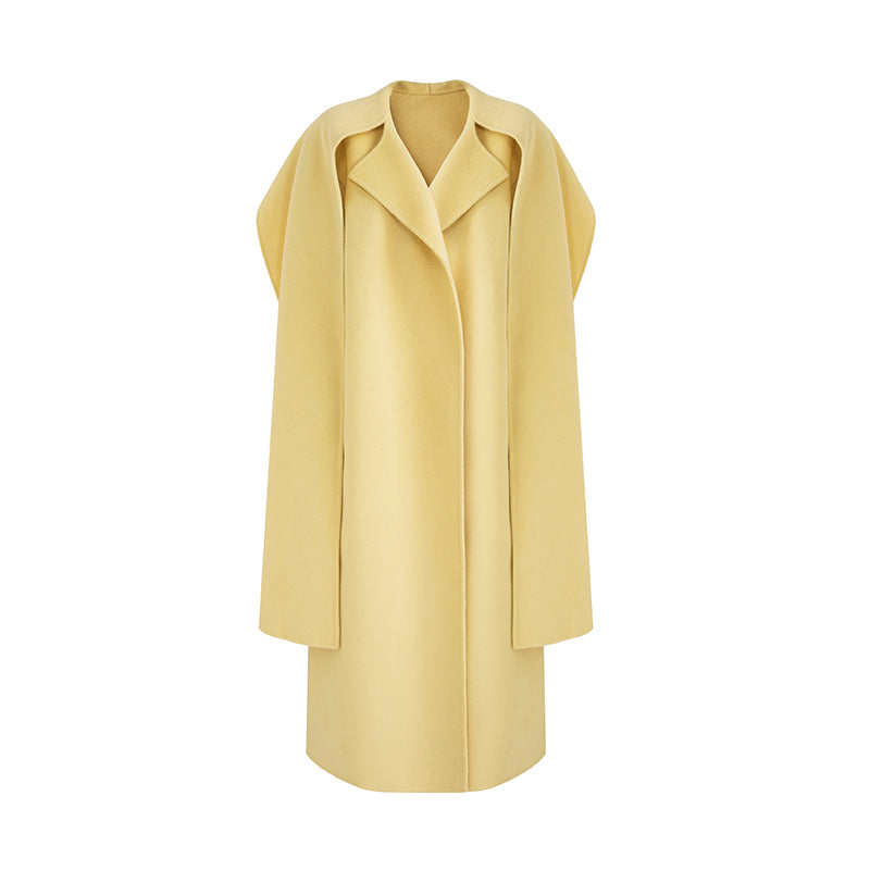 Lux Wool Wrap Coat
