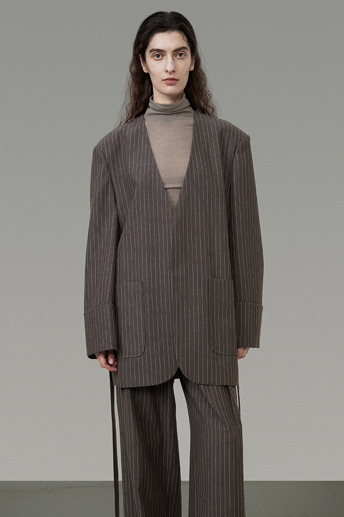 Effortless Chic Tailored Power Suit