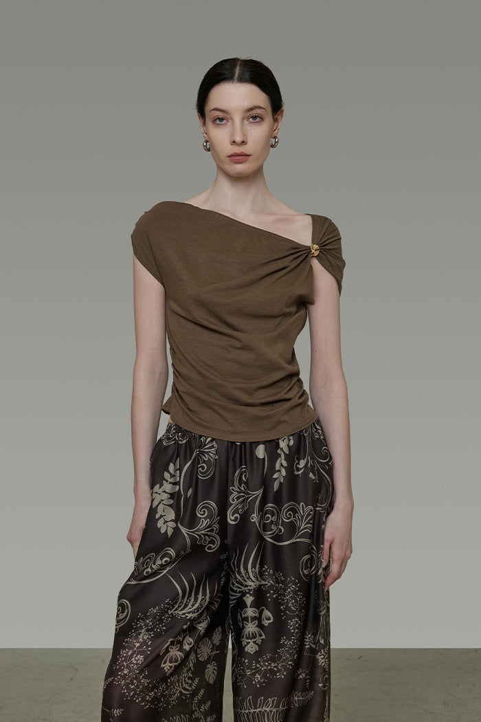 Architectural Asymmetric Chic Top