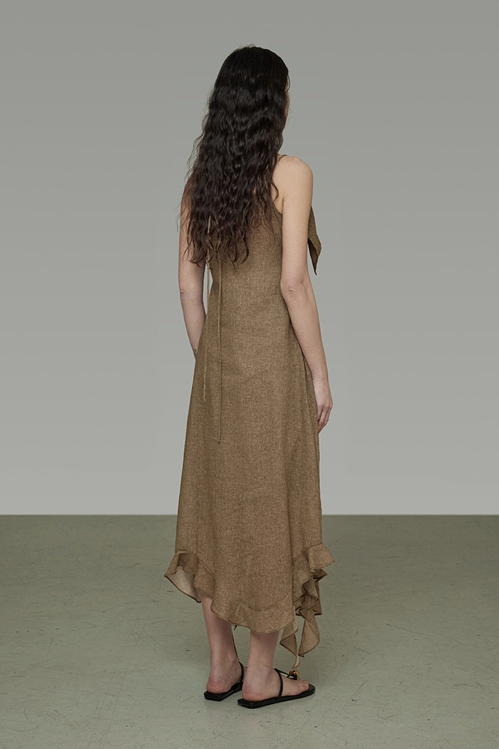 Whispering Ruffles Maxi Dress